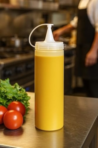 Şeffaf Yağdanlık 700 Ml Sızdırmaz Kapaklı Sosluk Sirkelik Sıvı Yağ Ve Sos Şişesi Pratik Kullanımlı Mutfak Sunum Kabı Geniş Ağızlı Dökme Şişe 0
