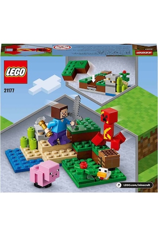 LEGO® Minecraft 21177 Creeper Pususu 72 Parça