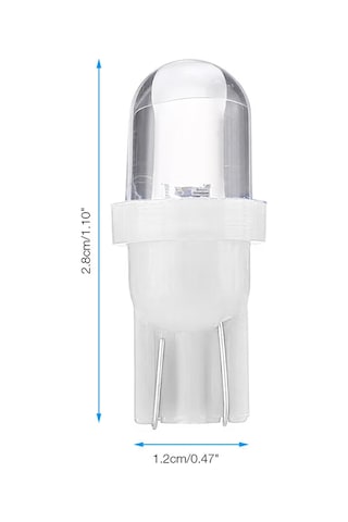T10 Dipsiz Park Sinyal Ampul 12v W5w 2 Adet Beyaz Renk