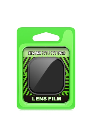 Xiaomi Mi 17t Pro Raze Metal Kamera Lens - Siyah Aklby-bsva58 Diğer