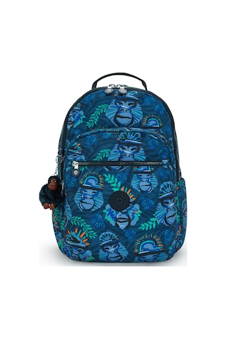 Seoul Lap Büyük Boy Sırt Çantası Mavi