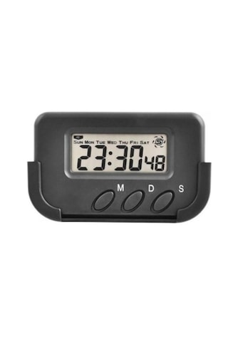 Masa Araba Saat Dijital Saati Mini