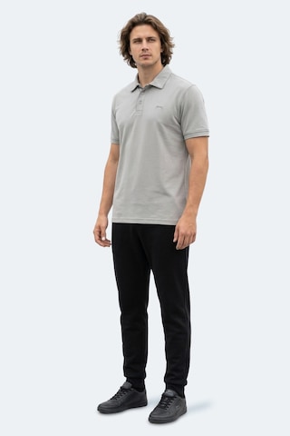 Slazenger Zodıacs Erkek Polo Yaka Gri Tişört
