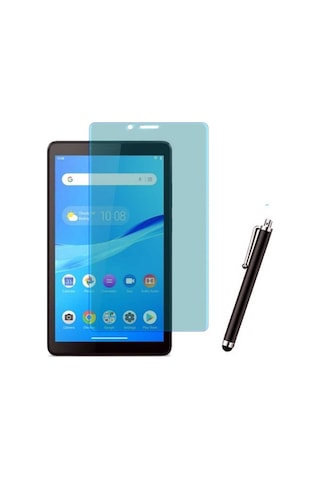 Lenovo Uyumlu Tab M7 7 İnç Standlı Tablet Kılıfı Ekran Koruyucu Kalem Set