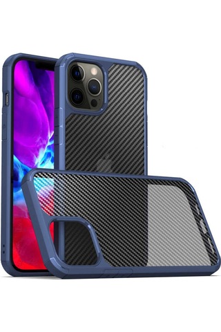 Apple Uyumlu iPhone 12 Pro Max Kılıf Zore Inoks Fiber Yüzey Tasarım Kılı