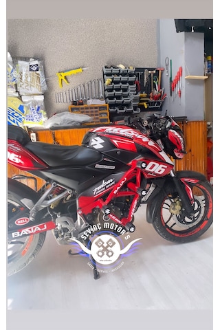Bajaj Ns200 Koruma Demiri Kırmızı