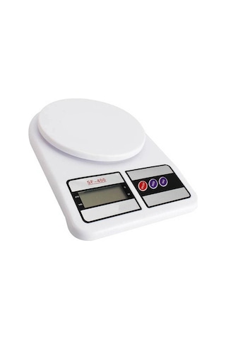 Biishe Lcd Ekranlı Dijital Hassas Mutfak Terazisi Tartısı Baskülü Çok Renkli
