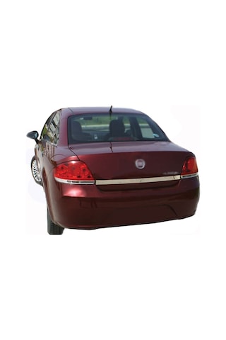 Fiat Linea Krom Bagaj Çıtası 2006-2012 -Delikli- Paslanmaz Çelik