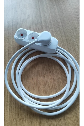 Fetih 3 Metre El Yapımı Seyyar Uzatma Kablosu 3x1.5 Mm² Usta Ellerden Evinize/işinize Gelen Kalite 3 M