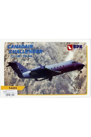 Big Planes Kits 14405 1/144 Ölçek, Canadair Challenger Cc-144/ce-144 Yolcu Uçağı, Plastik Model Kiti-55938
