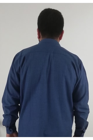 Tousus Regular Fit Pitikareli Vual Erkek Gömlek Kls-4020-tss Lacivert