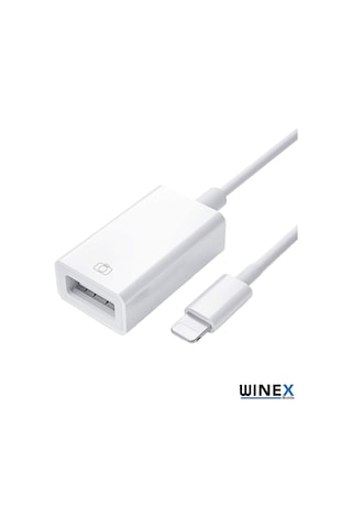 Winex Lightning To Usb Kamera Klavye Mouse Dönüştürücü Adaptör