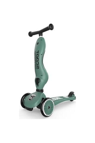 Oturaklı Çocuk Scooter - Yeşil Renkli Ve Dayanıklı Tasarım Açık Mavi