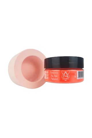 Taş Tozu Boyası Turuncu Dekoratif Obje Ve Hobi Uygulamalarına Uygun 50 Ml Renk