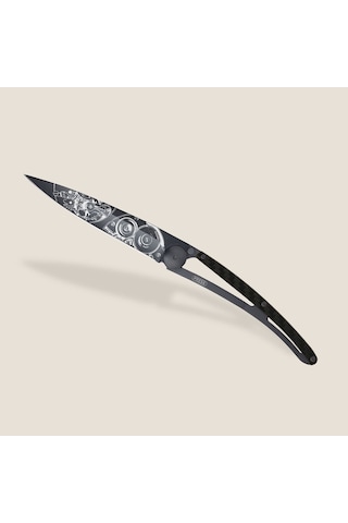 Deejo Kamp 37g, Carbon Fiber / Watch Movement Siyah