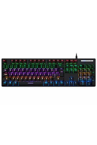 Türkçe Q Mekanik Gaming Klavye Kl-138 Rgb Aydınlatmalı Numpadli Kablolu Oyuncu Klavyesi