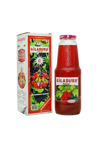Kayseri Pazarı Gilaburu Suyu 1 Lt X 6 Adet Şeker Ilavesiz