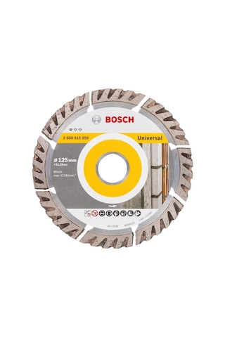 Bosch 125 Mm Universal Beton-yapı Malzemeleri İçin Elmas Testere