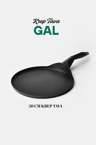 Gal Krep Tava 26 Cm Siyah