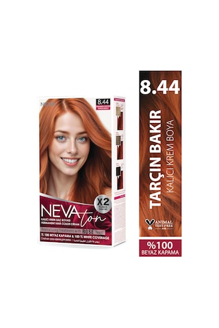 Nevaton 8.44 Tarçın Bakır Kalıcı Krem Saç Boyası