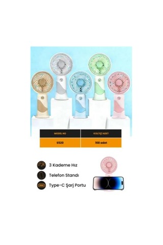 Bolero Mini Fan S520 Sp6391 Renkli