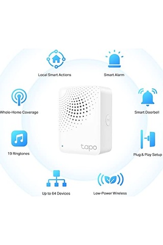 Akıllı Hub Akıllı Anahtar Düğme Ve Sensörle Çalışır 64 Cihaz Bağlanabilir 19 Zil Sesi Seçeneği Kablolama G