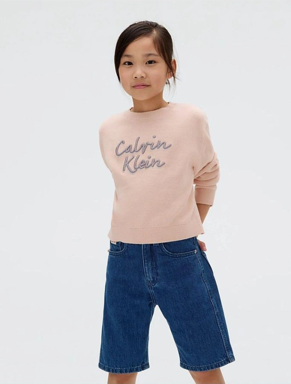 Calvin Klein Sweatshırt-10892 Pembe
