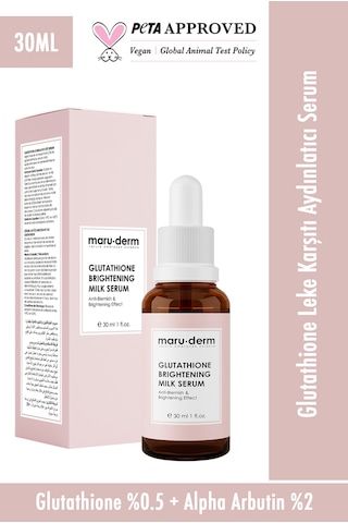 Maruderm Glutatyon Beyazlatıcı & Leke Karşıtı Süt Serumu 30 ML