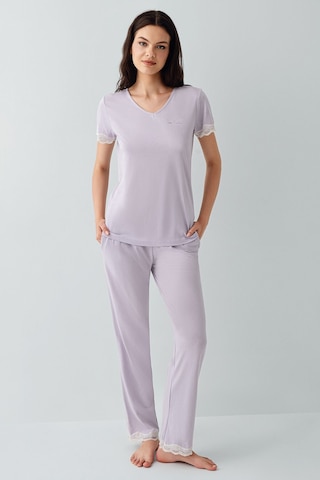 Pierre Cardin Kadın Mor Pijama Takımı Mor