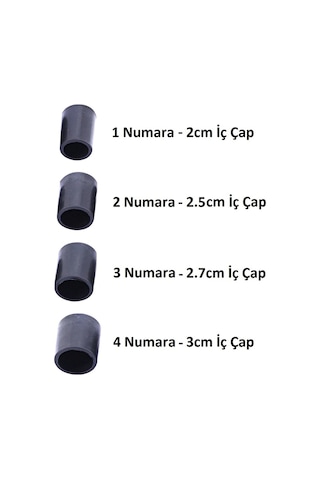Kendo Olta Kamışı İçin Dip Koruma Lastiği 3 Numara