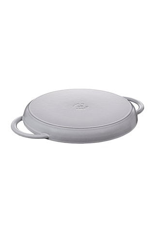 Staub Grill Pans Çift Kulplu Döküm Izgara Tava, Gri Diğer