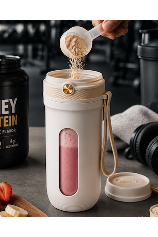 Taşınabilir Şarjlı Blender Smoothie Ve Buz Kırıcı Özellikli 350 Ml - Lisinya Diğer