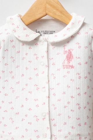 U.s. Polo Assn. Kız Bebek Pembe Pijama Takım 50322896-vr041 Pembe
