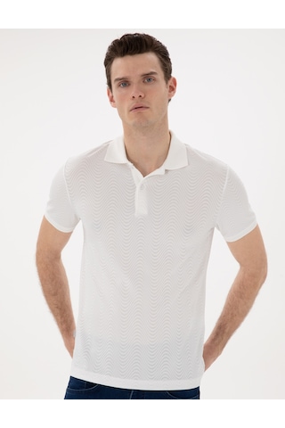 Pierre Cardin Erkek Beyaz Tişört 50310233-vr013 Beyaz