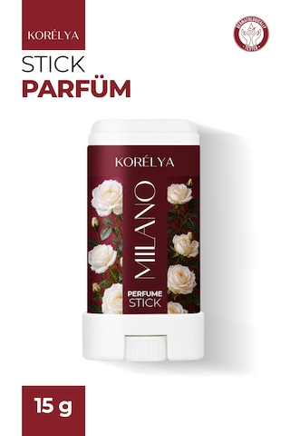 Stick Katı Parfüm Milano Beyaz Gül 15 G Çiçeksi Katı Parfüm