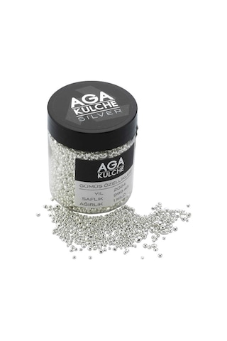 Agakulche 1000 Gram 999 Granül Gümüş