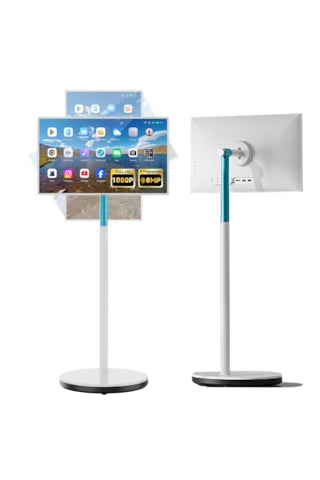 Leaderhub L27M 27" FHD 8 GB+128 GB Dahili Kameralı Taşınabilir Dokunmatik Android Kablosuz Monitör"