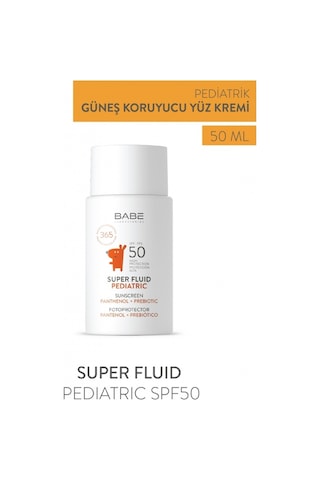 Babe Super Fluid Pediatric Spf50 Güneş Koruyucu Krem 50 Ml