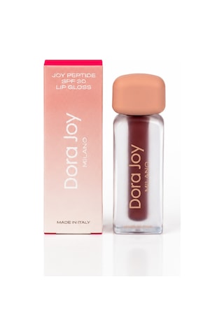 Dora Joy Peptit İçeren Lip Gloss SPF30 02 Caramel Nude