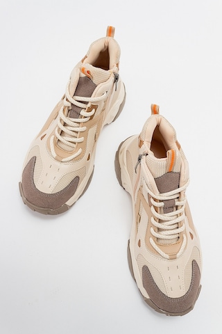 Luvishoes Lowel Bej-kahve Kadın Spor Bot Bej - Kahverengi