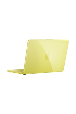 Macbook Neo 13 İnç A3404 Uyumlu Vero Kapak Şeffaf Premium Renk Tonları Ve Klavye Koruyucu 2'li Set Sarı