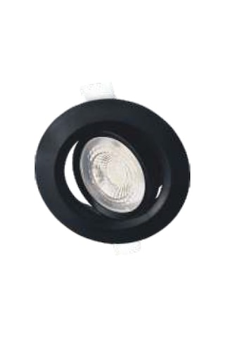7w Lal Led Spot Siyah Kasa Beyaz Işık