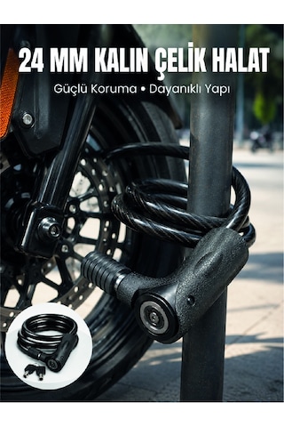 2 Anahtarlı Güvenli Kilit Sistemi İle Günlük Kullanıma Uygun Tasarım - Lisinya