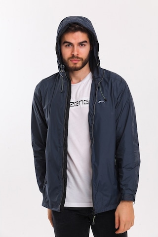 Slazenger OFANS Erkek Yağmurluk Koyu Gri