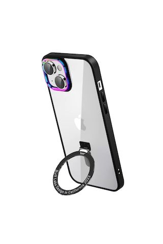 Apple Uyumlu iPhone Buff 13 Bumpermag Kılıf Black