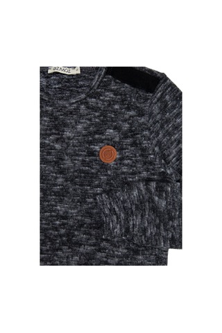 Erkek Çocuk Yumuşacık Siyah Eşofman Takımı