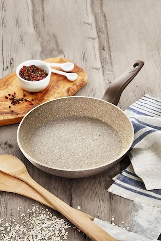 Diez 30 Cm Granit Ezme Tava Cappucıno Yapışmaz
