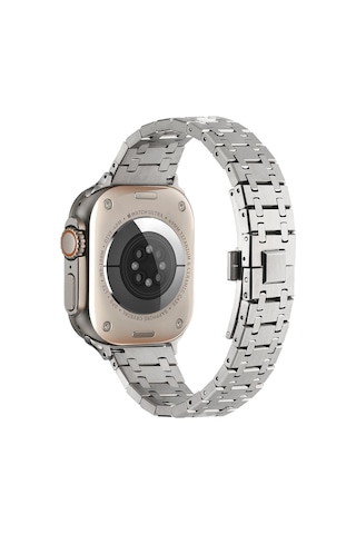 Watch 40mm Uyumlu Krd-83 Metal Zore Kordon-siyah