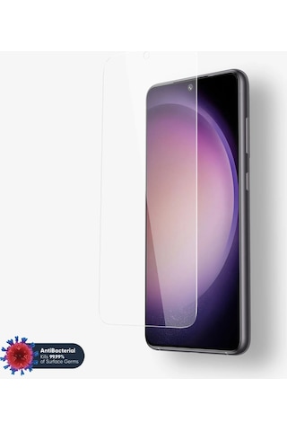 Samsung Galaxy S23 Uyumlu Tam Uyumlu Temperli Cam Ekran Koruyucu Kırılmaz Cam