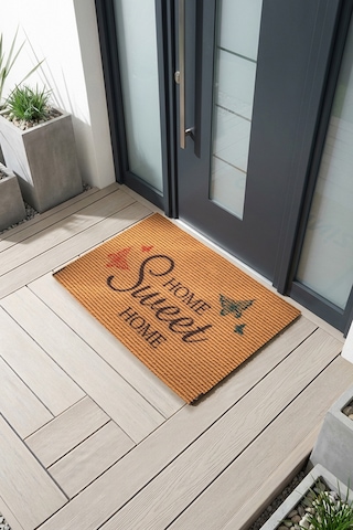 Chram Natürel Home Sweet Paspas Dış Kapı Paspası Kıl Kapı Önü Paspası 2014 Naturel